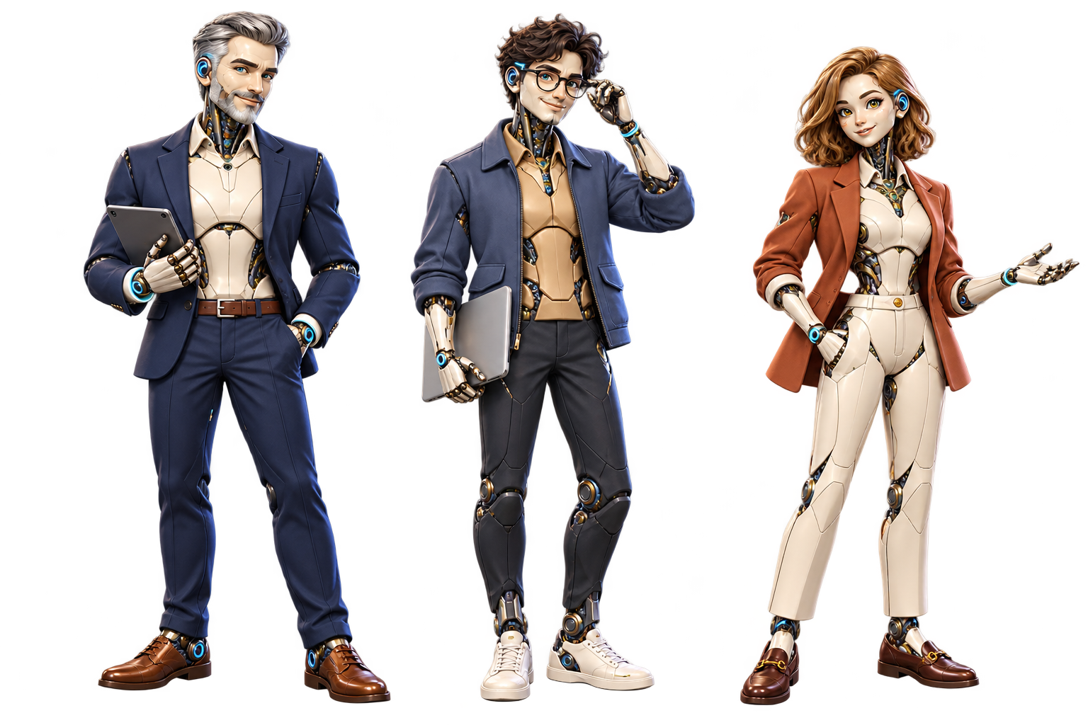 Marc, Théo et Léa